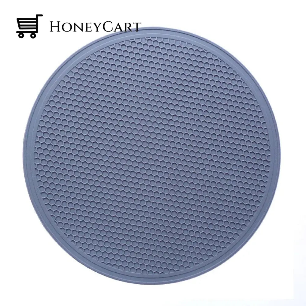 Microwave Mat Silicone Cover Pad Gray