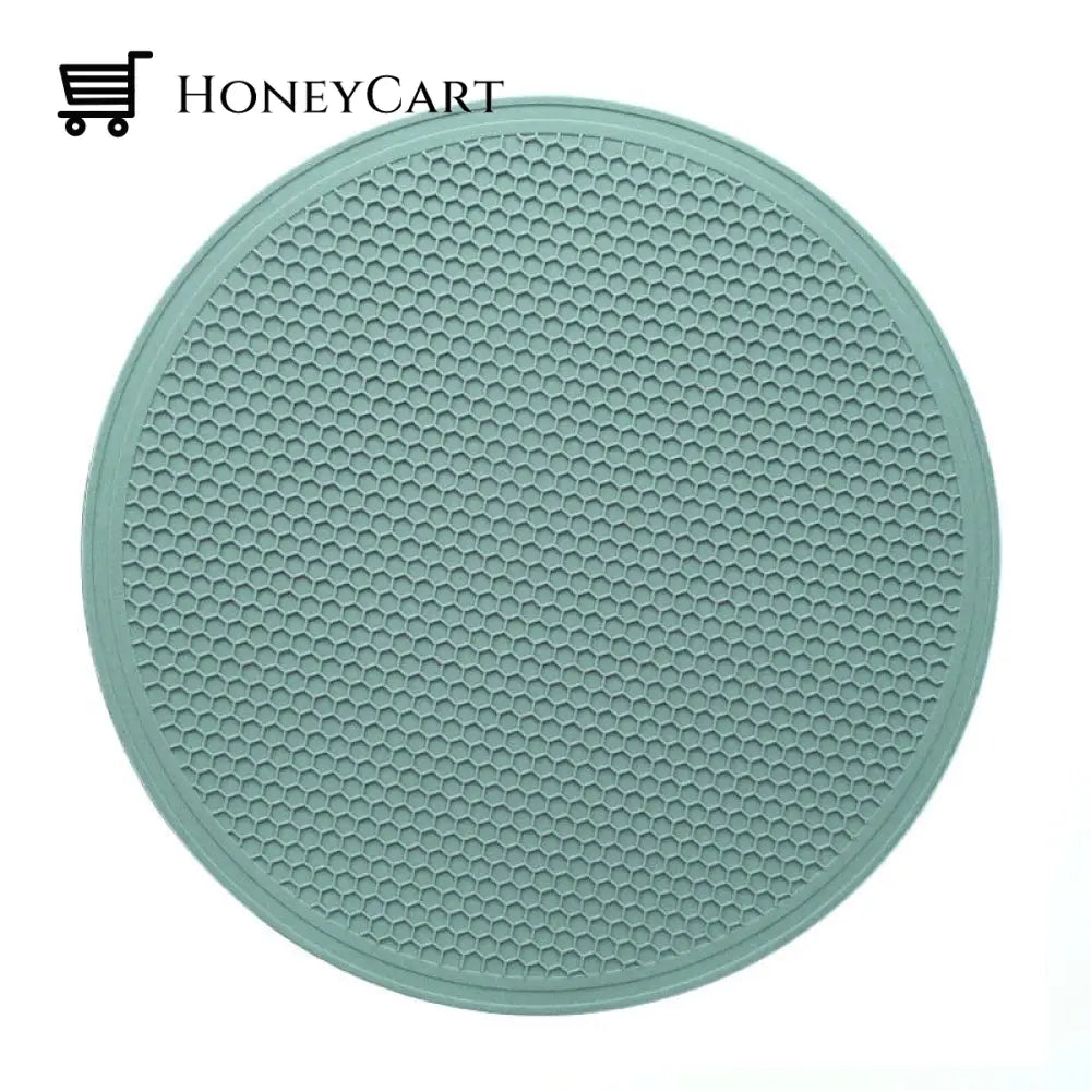 Microwave Mat Silicone Cover Pad Green