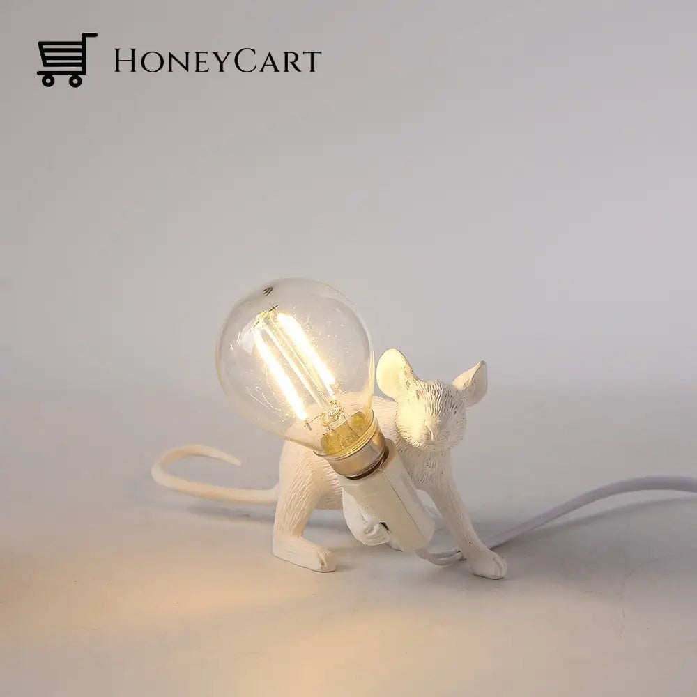 Mili Mouse Table Lamp White Crawling Lamps