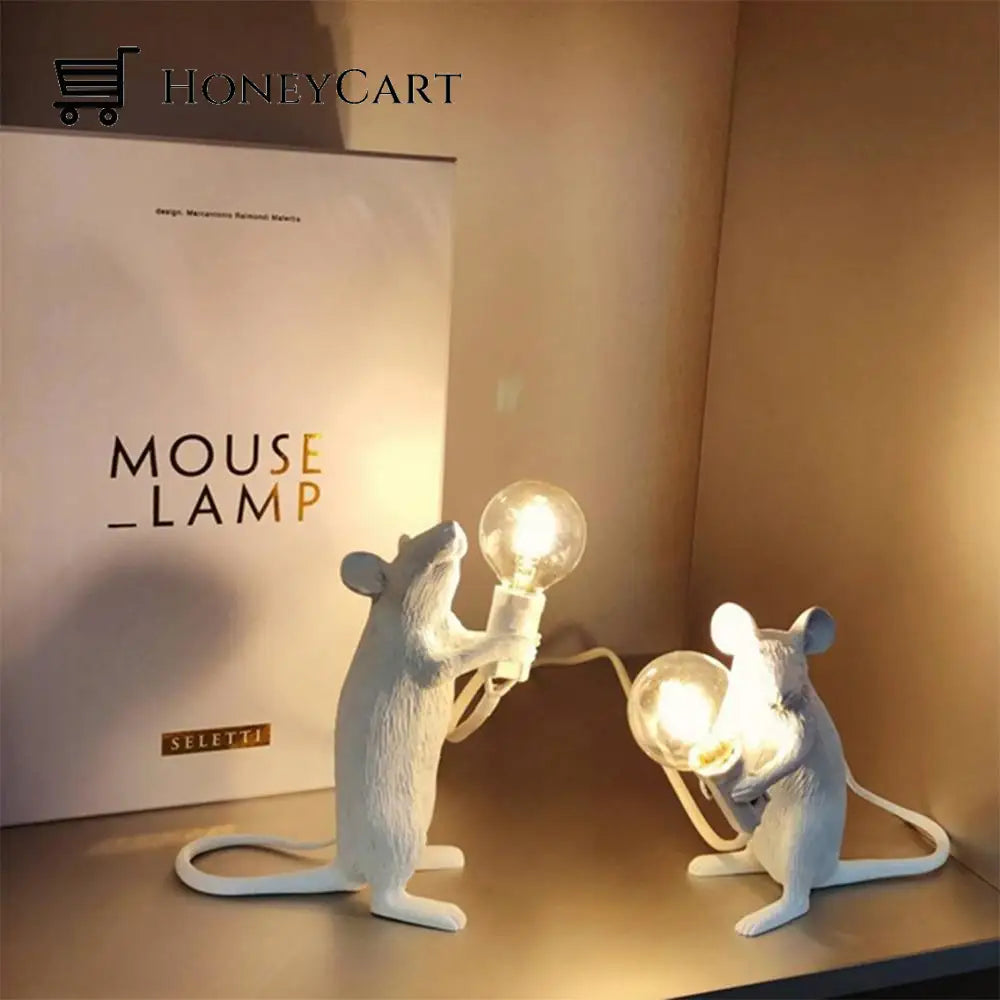 Mili Mouse Table Lamp White Standing Lamps