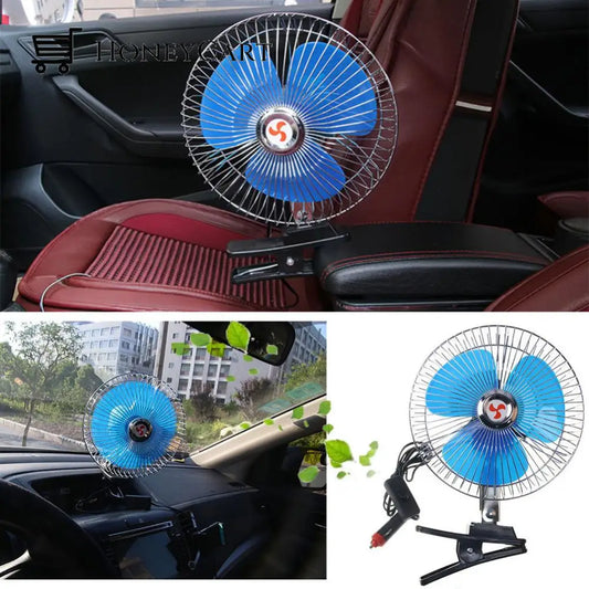 Mini Adjustable Cooling Car Clip Fan Fans