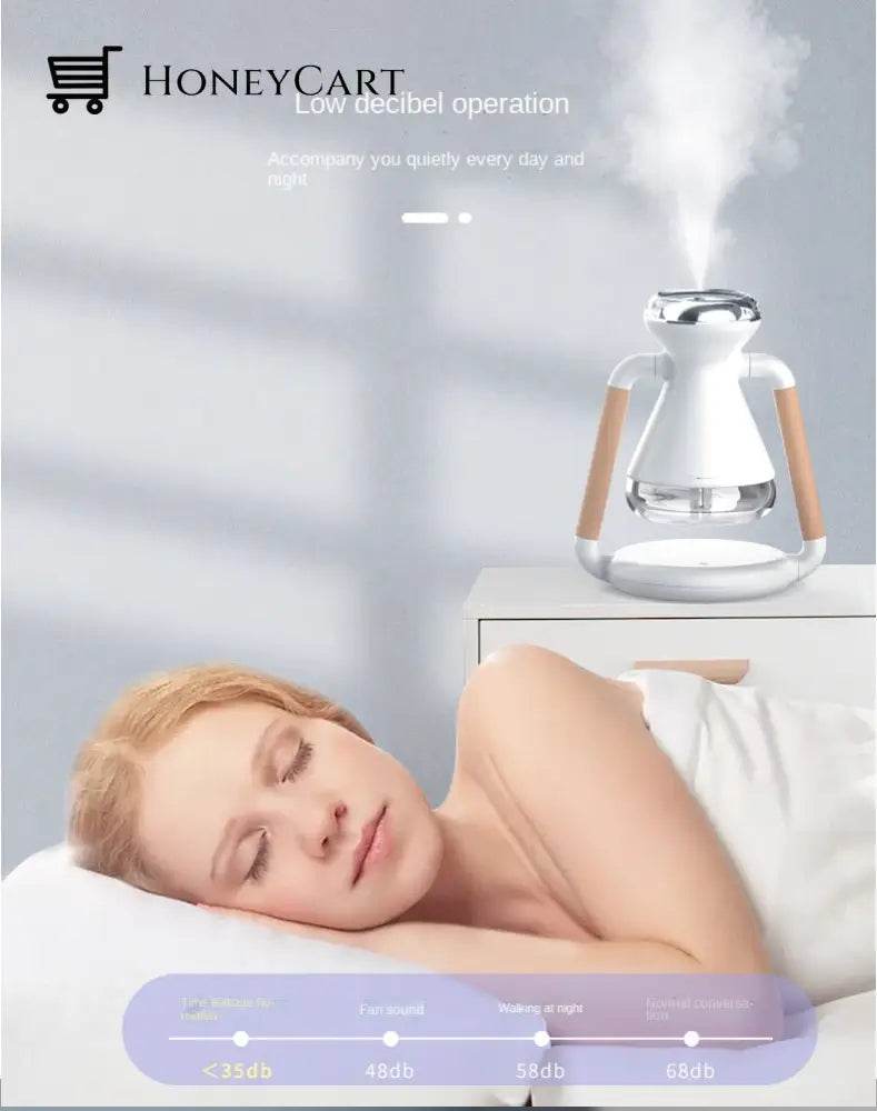 Mini Air Humidifier Wireless Phone Charger Humidifiers