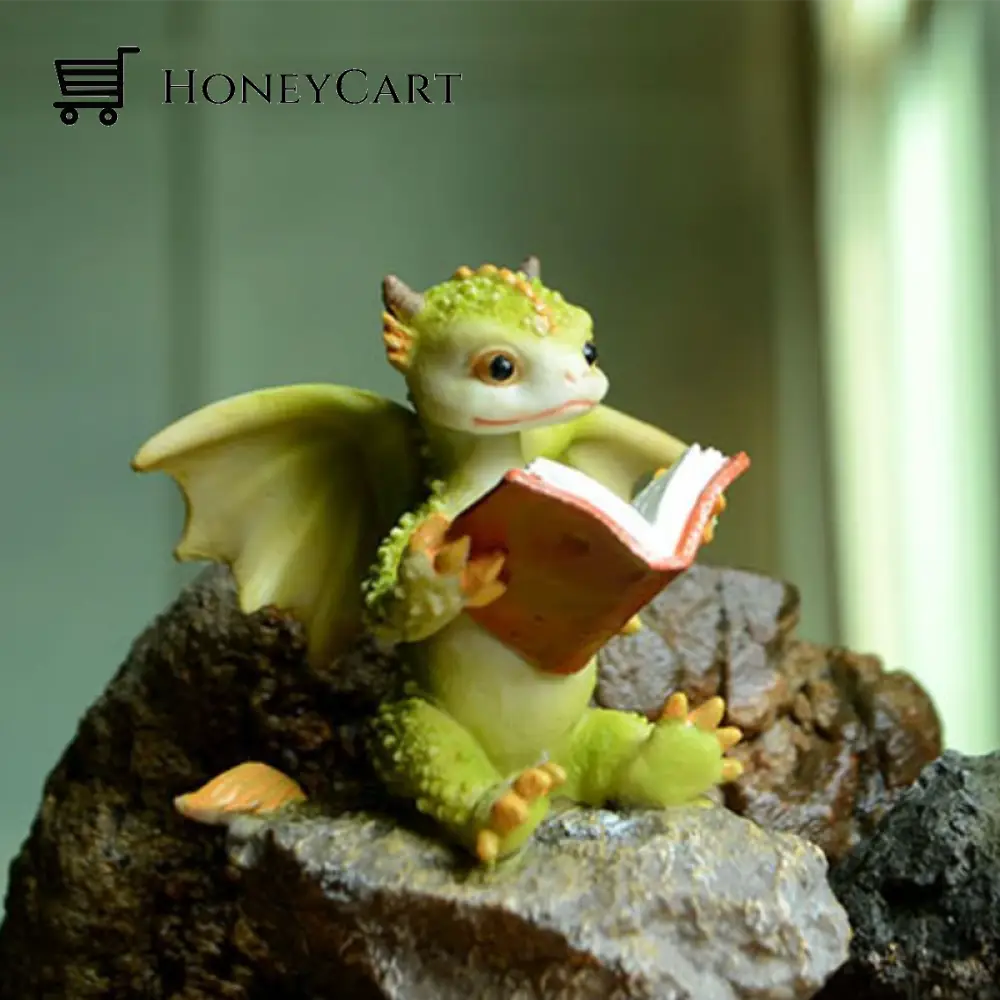 Mini Cute Dragon Statue Decoration
