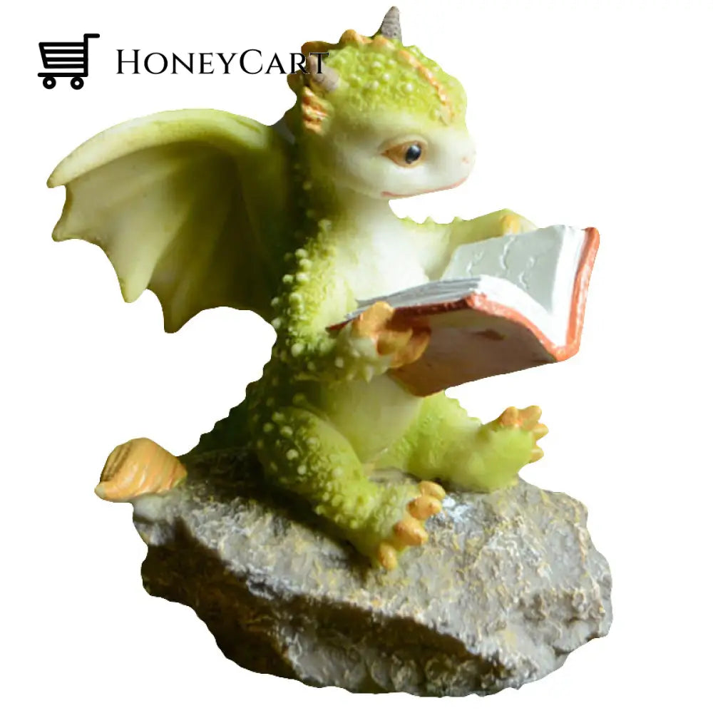 Mini Cute Dragon Statue Decoration I