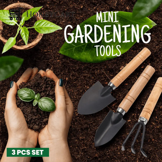 Mini Gardening Tools 3Pcs Set Thick Handle