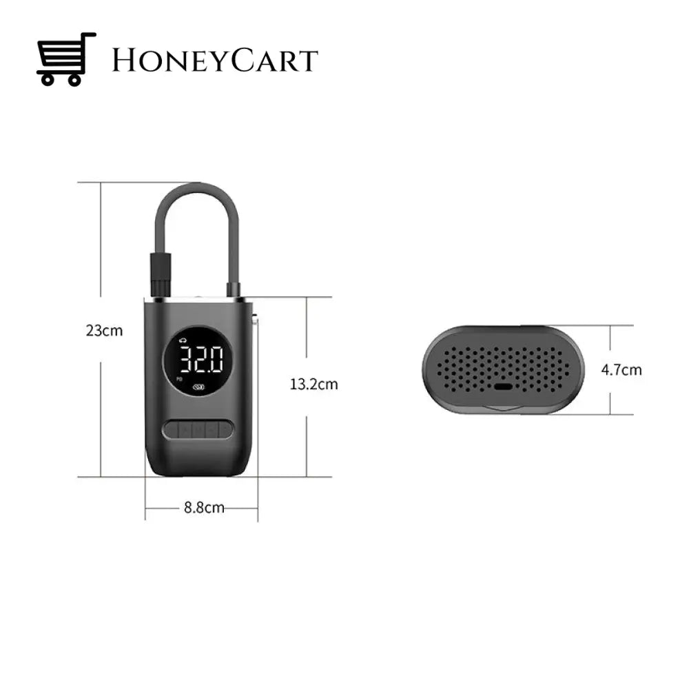 Mini Portable Wireless Tire Inflatable Plastic