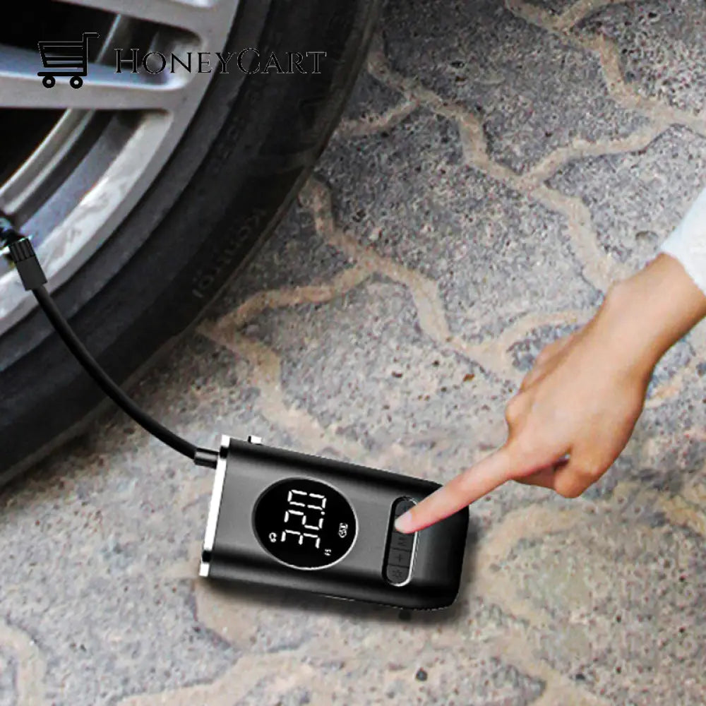 Mini Portable Wireless Tire Inflatable Plastic