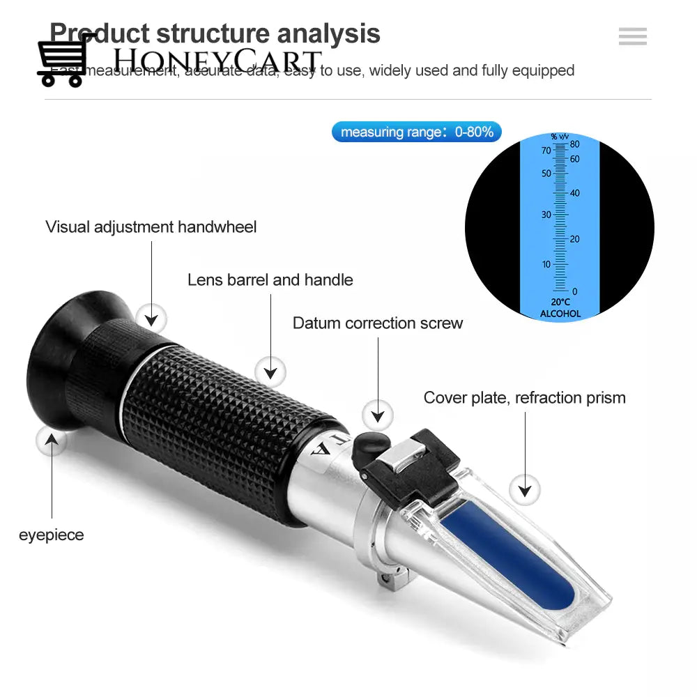 Mini Refractometer Fruit Sugar Tester