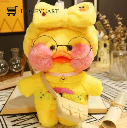 Mini Yellow Duck Plush Toy Dolls Pillow For Kids Brithday Gifts D