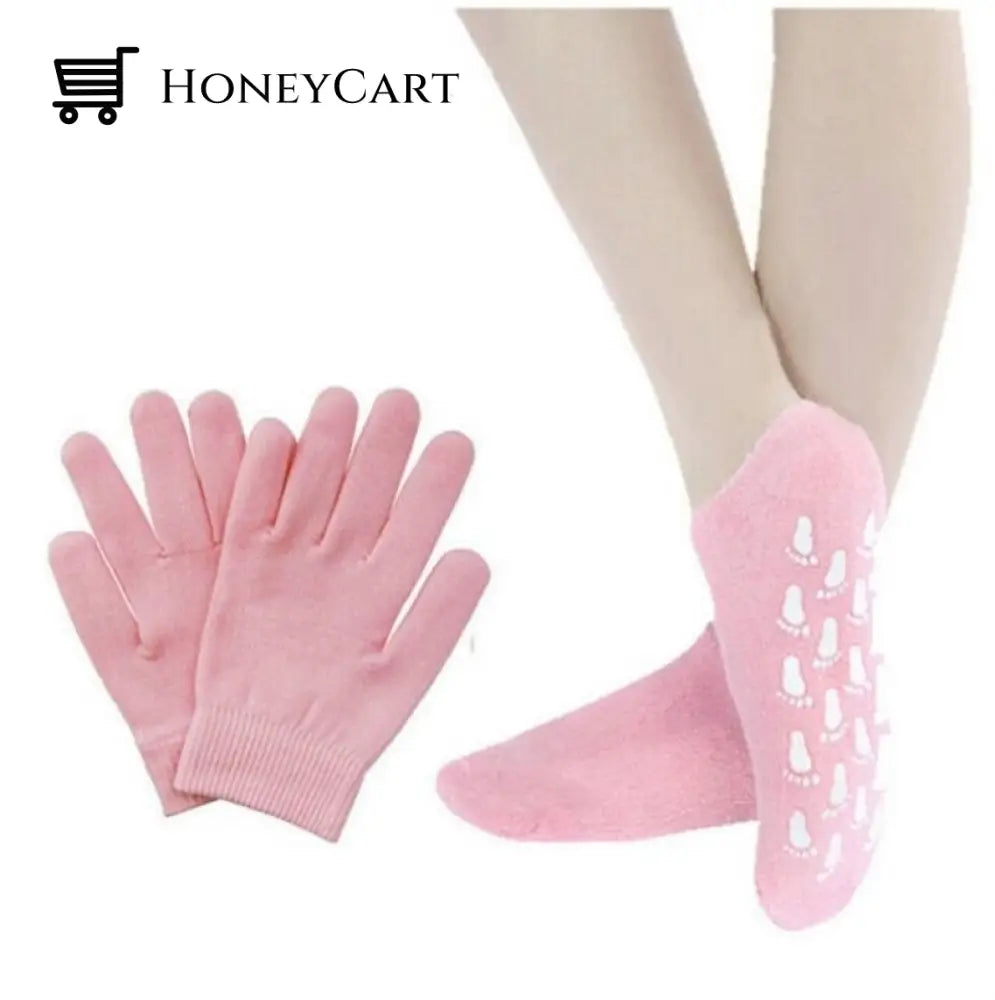 Moisturizing Socks/Gloves With Gel Lining