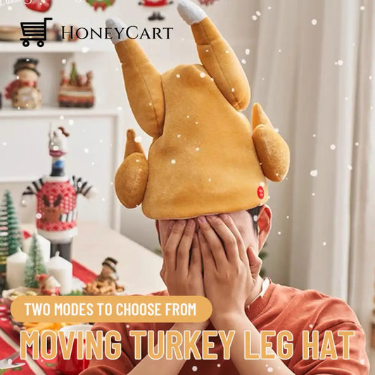 Moving Turkey Leg Hat Kids & Gift Toys