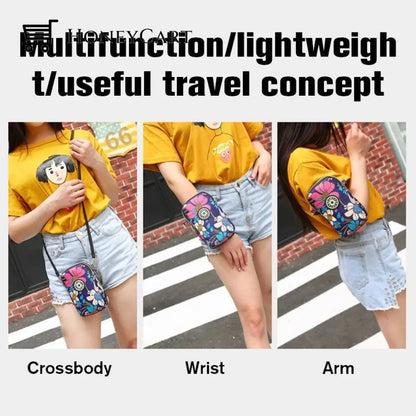 Multi-Function Phone Crossbody Bag Wrist