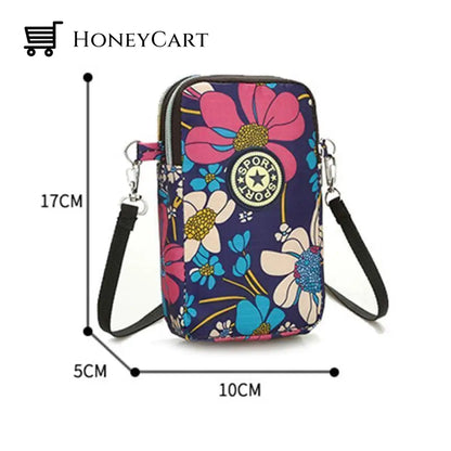 Multi-Function Phone Crossbody Bag Wrist