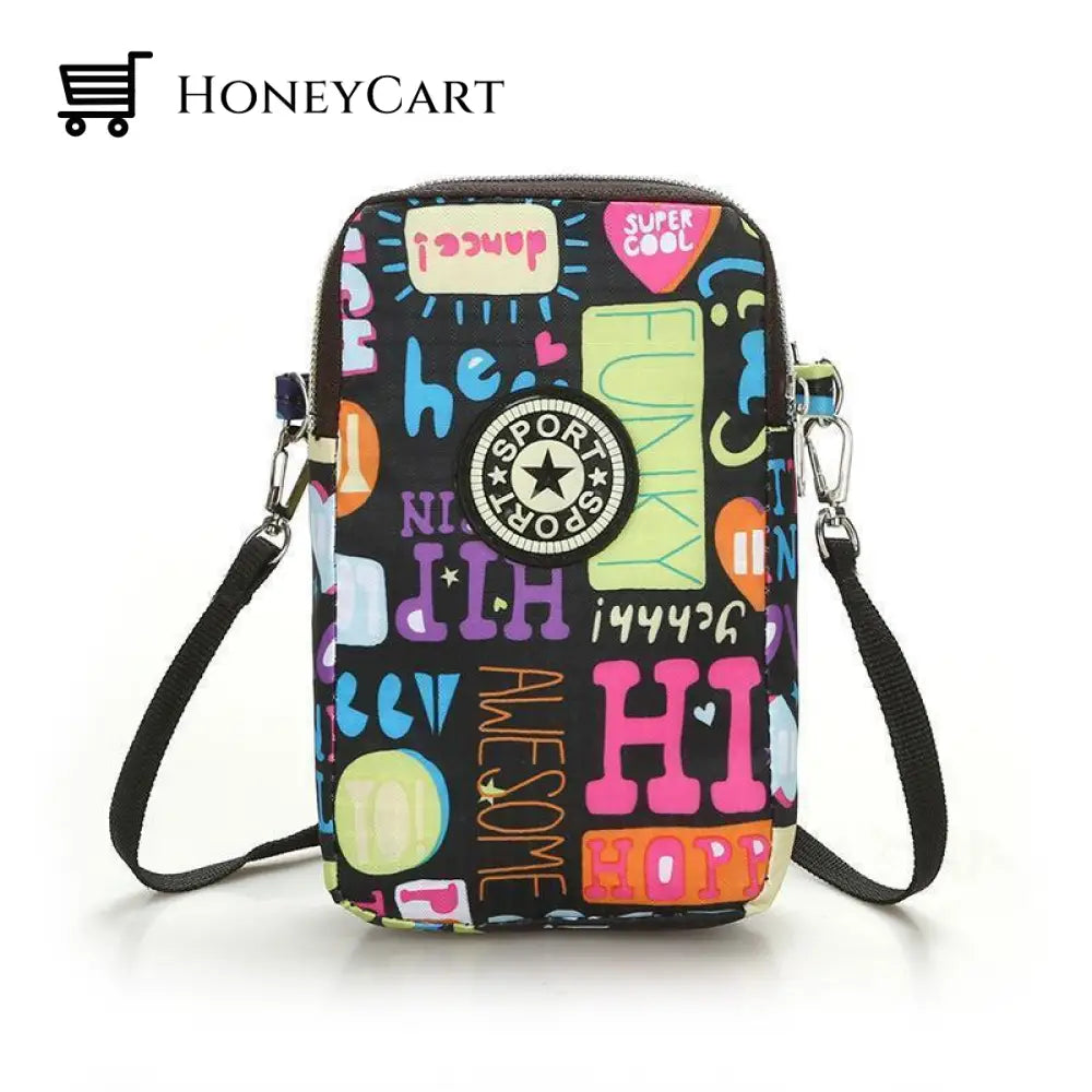 Multi-Function Phone Crossbody Bag Wrist