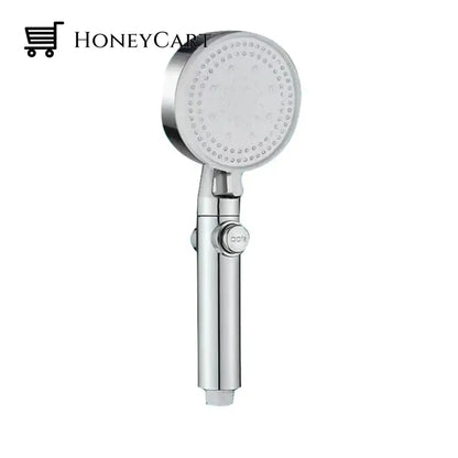 Multi Functional High Pressure Shower Head Silver / Tool