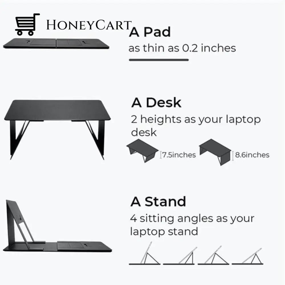 Multi-Purpose Folding Portable Laptop Desk