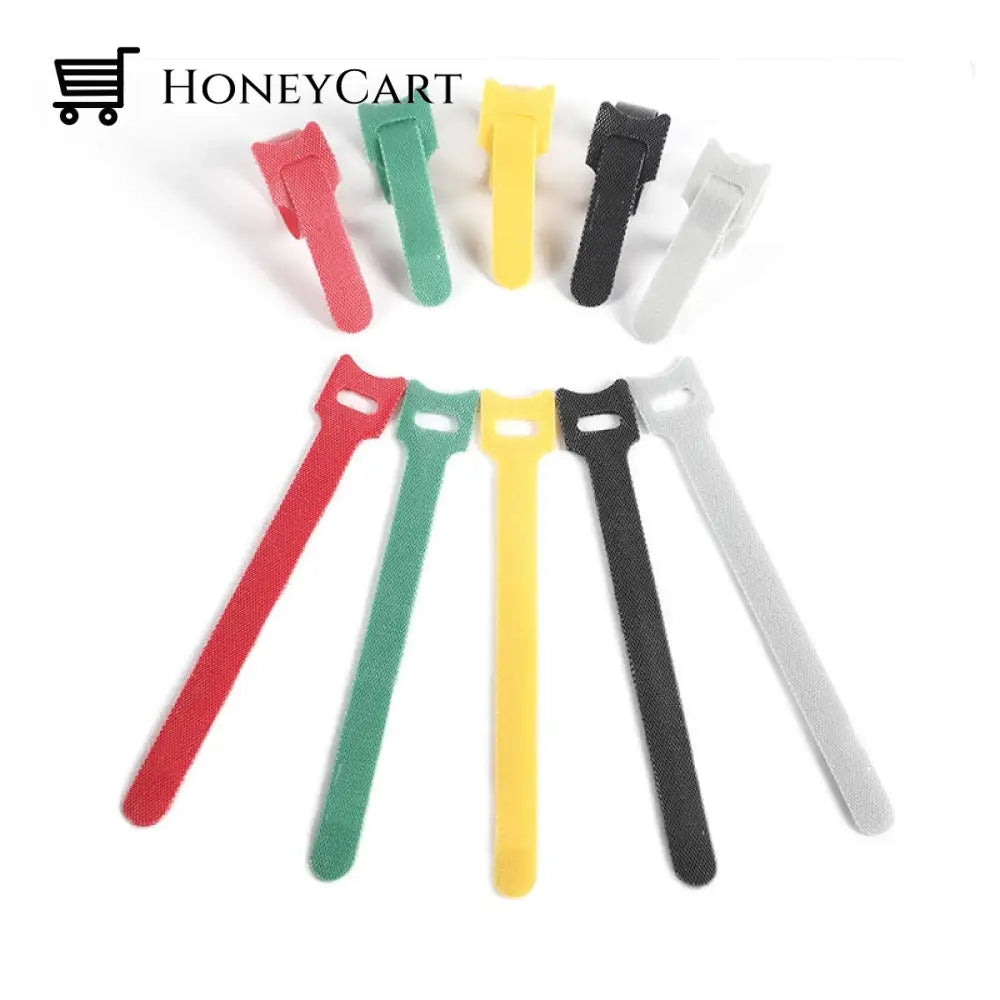 Multicolor Separable Cable Organizer Ties Management