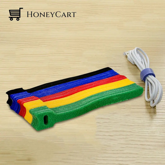 Multicolor Separable Cable Organizer Ties Management