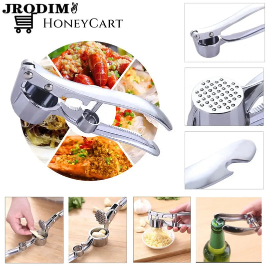 Multifunction Garlic Press Crusher