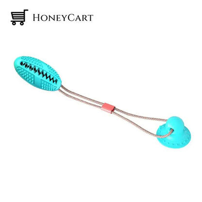 Multifunction Pet Molar Bite Toy Blue