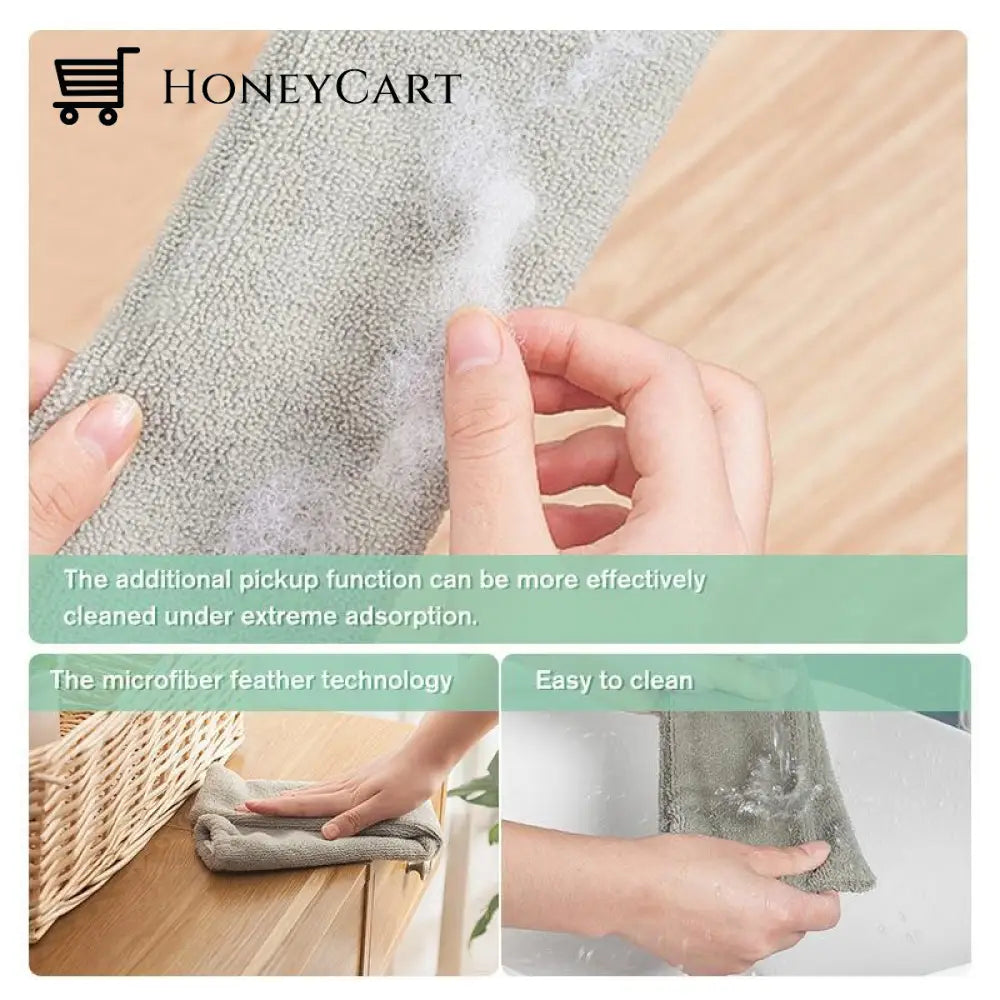 Multifunction Retractable Microfiber Dust Brush Gap Mop