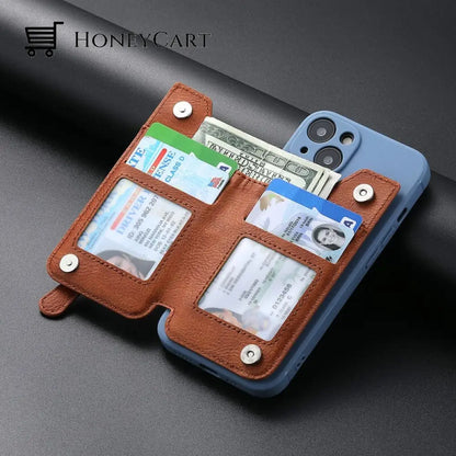 Multifunctional Adhesive Phone Wallet Card Holder