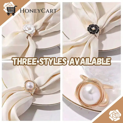 Multifunctional Camellia Knotted Buckle Beauty& Health