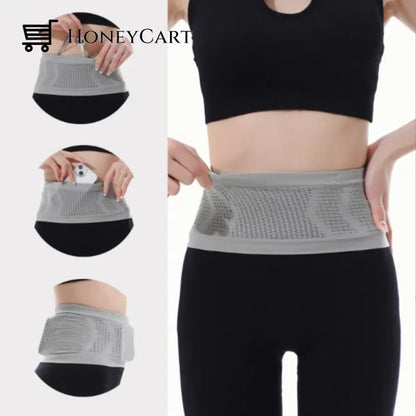 Multifunctional Knit Breathable Concealed Waist Bag