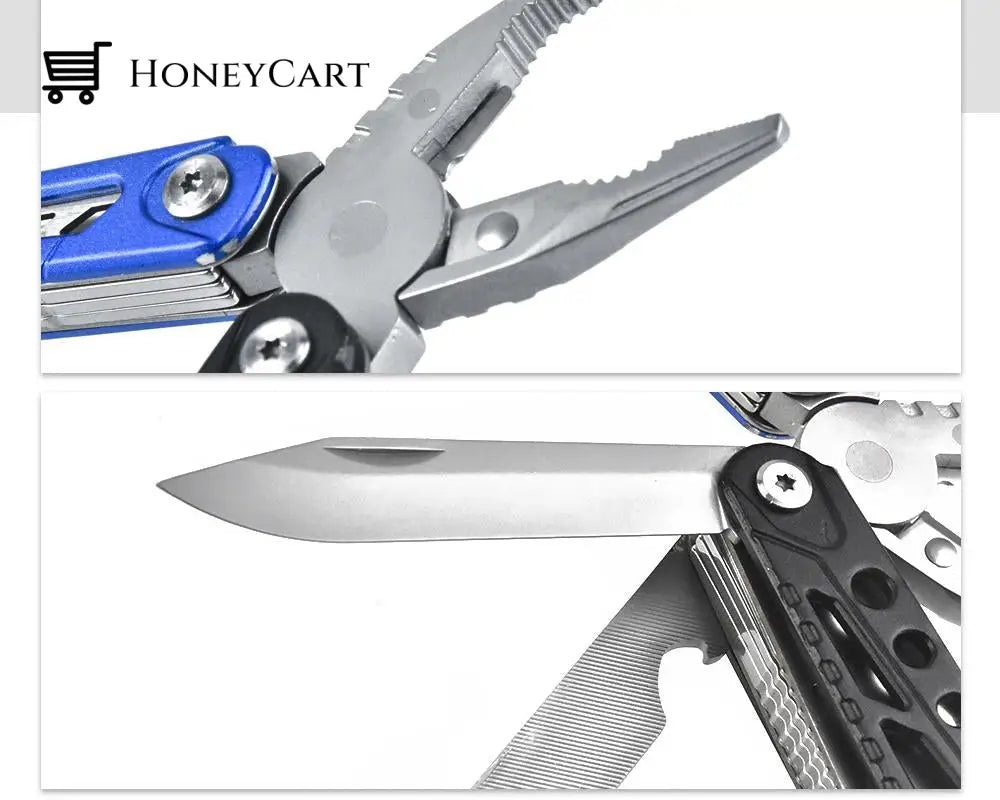 Multifunctional Pliers With Folding Nail Hammer Others
