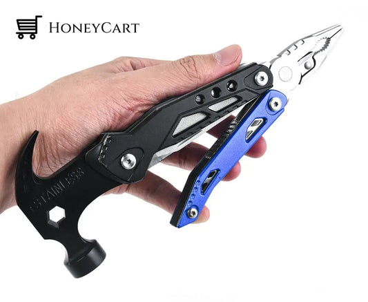 Multifunctional Pliers With Folding Nail Hammer Others