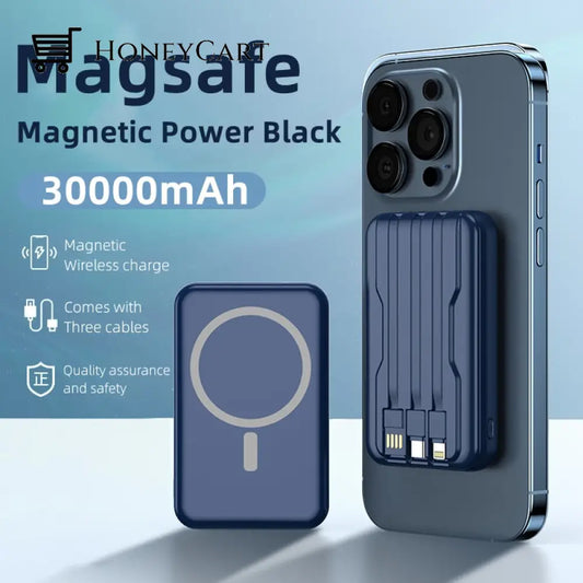 Multifunctional Wireless Magnetic Power Bank