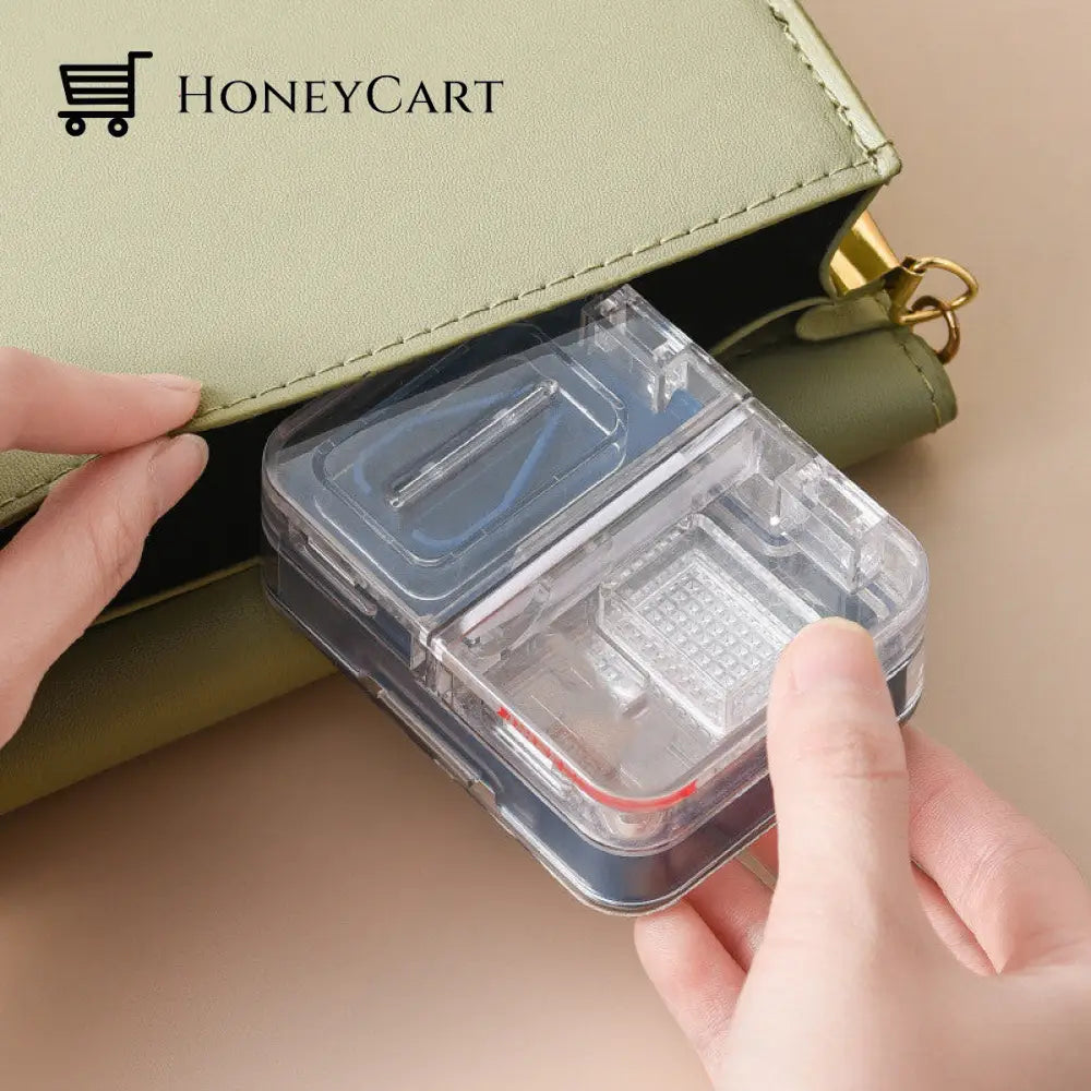 Multipurpose Medicine Storage Box Plastic