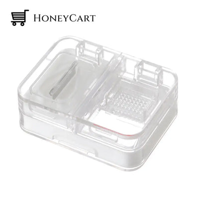 Multipurpose Medicine Storage Box White Plastic