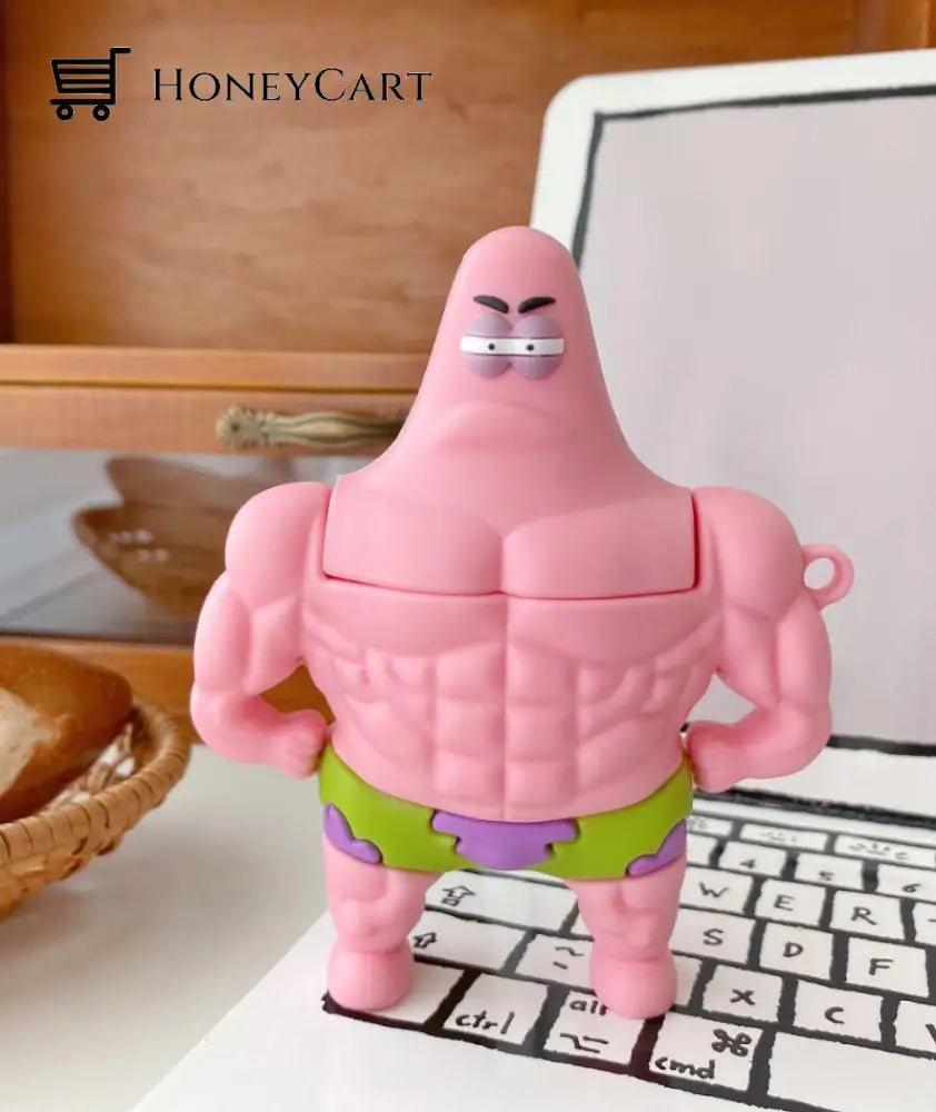 Muscle Patrick Airpods Case