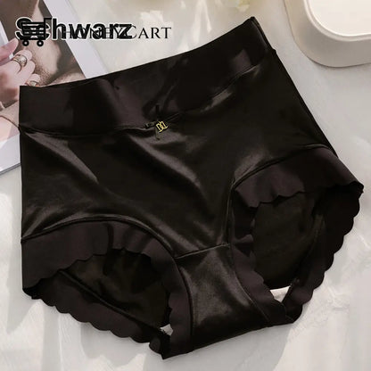 Nahtlose Damenunterwäsche Aus Eisseide/Ice Silk Underwear Schwarz / M Beauty& Health