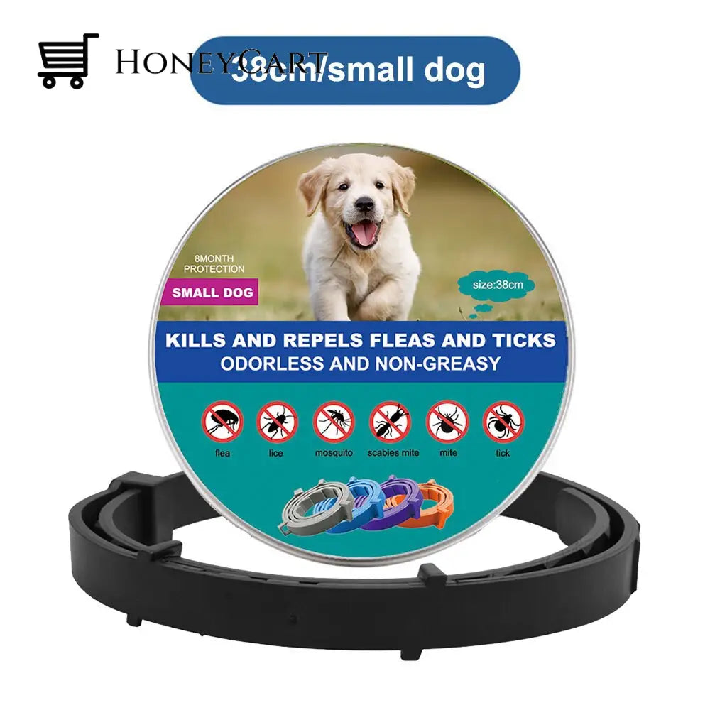 Natural Flea And Tick Collar Black (Small Dogs)