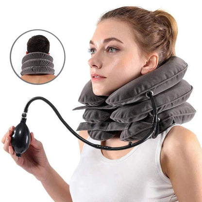 Neck And Shoulder Stretcher Collar -  Relief of Chronic Pain through Alignment of Neck and Shoulders