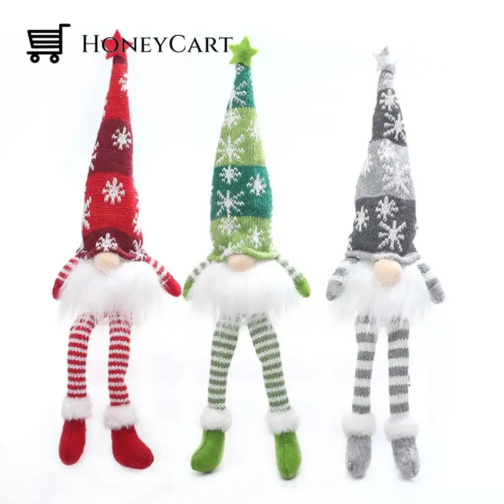 New 6 Style Glowing Gnome Christmas Faceless Doll Merry Home Decoration