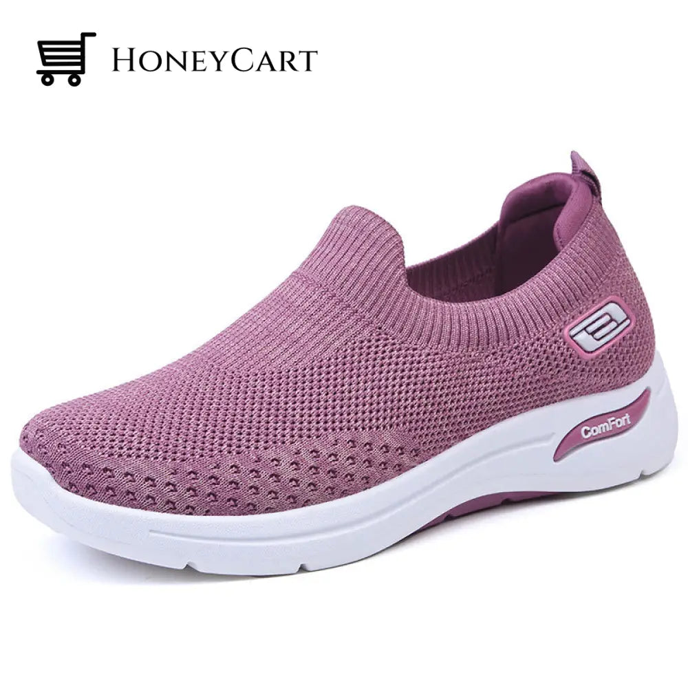 New Casual Soft Bottom Socks Sneakers For Women Cj