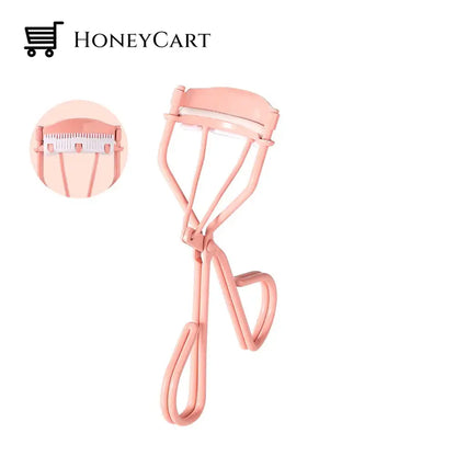 New Eyelash Curler With Brush Makeup Tools Pink