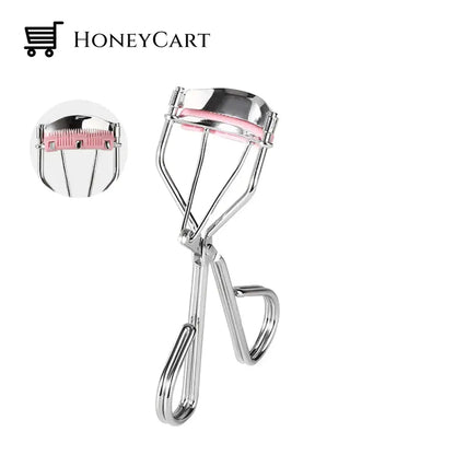 New Eyelash Curler With Brush Makeup Tools Silver