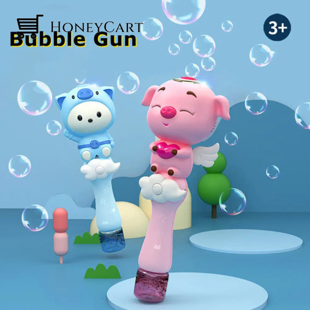 New Kids Cute Animal Magic Bubble Machine