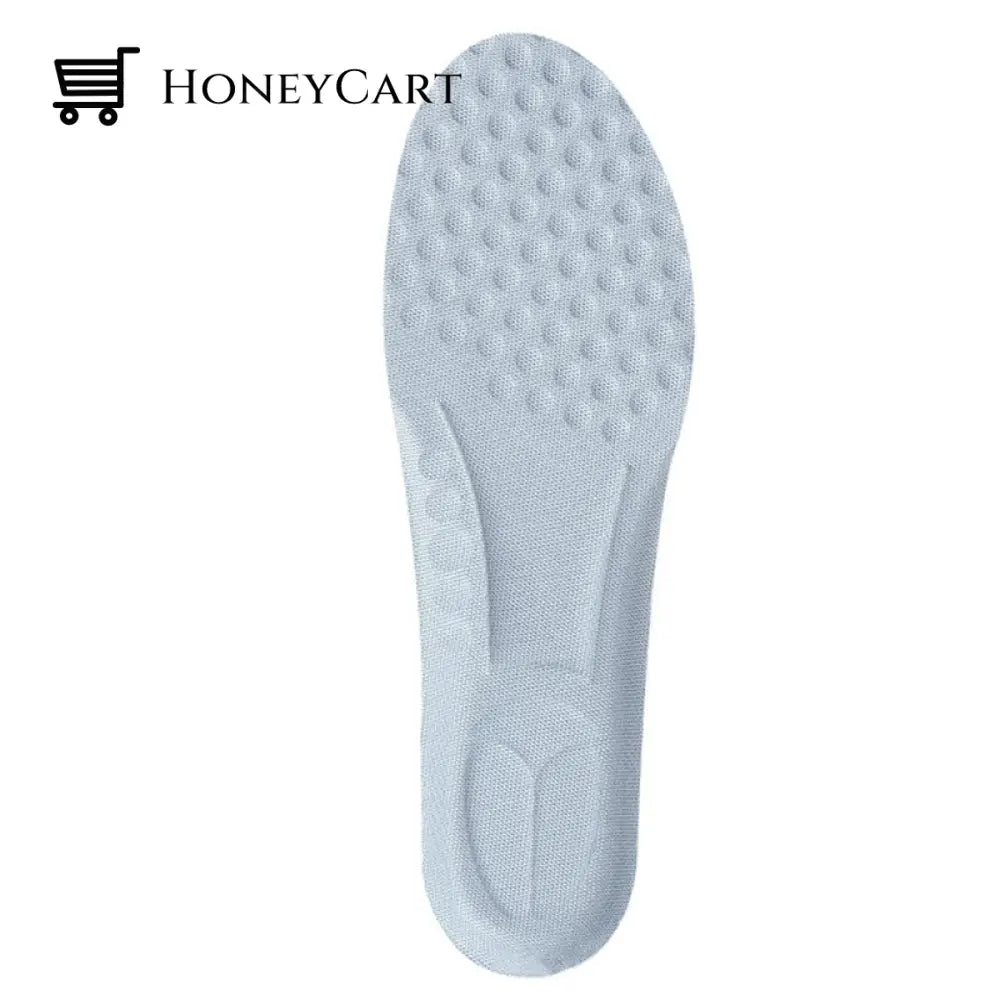 New Memory Foam Insoles For Shoes Grey / 35