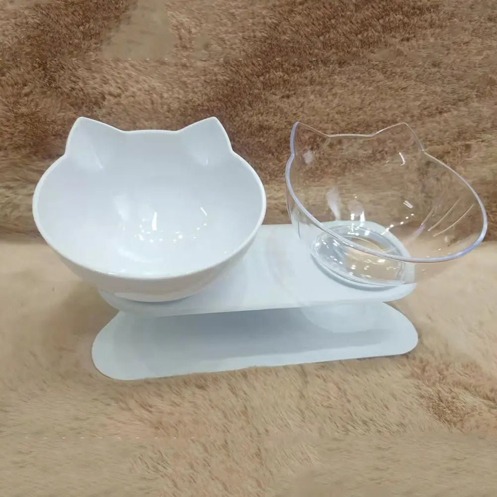 Non-Slip Dual Cat & Dog Feeding Bowls