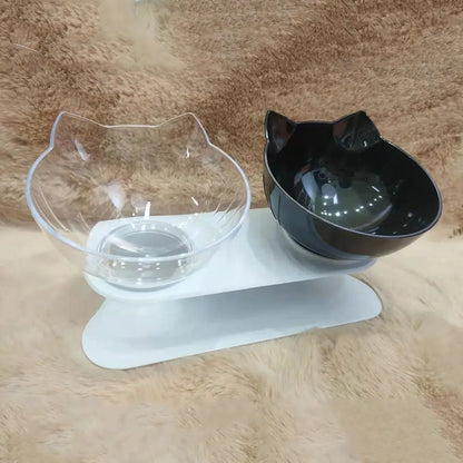 Non-Slip Dual Cat & Dog Feeding Bowls