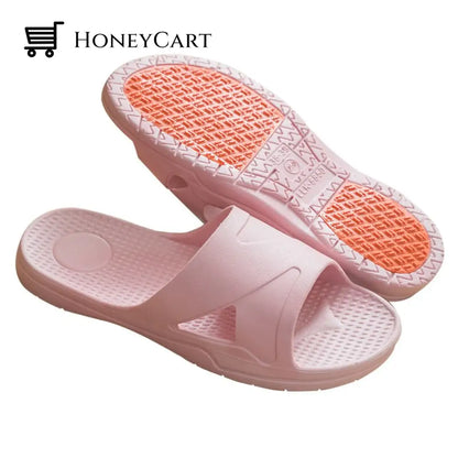 Non-Slip Heavy Duty Colorful Slippers Pink / 36-37 Shoes