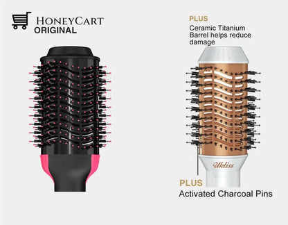 One Step Hair Brush Negative Ionic Blow Dryer