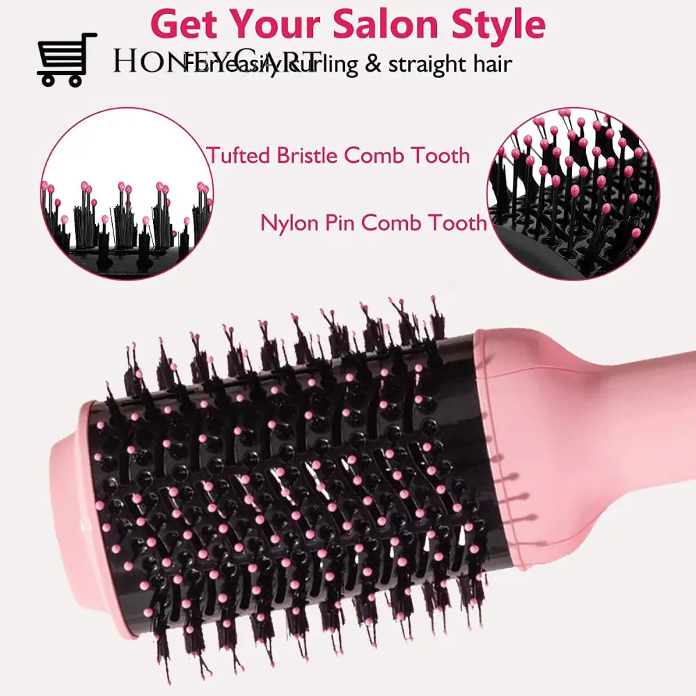 One Step Hair Brush Negative Ionic Blow Dryer