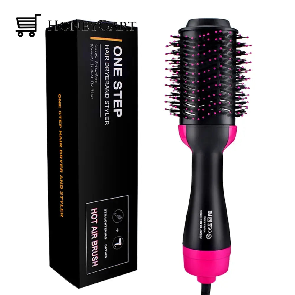 One Step Hair Brush Negative Ionic Blow Dryer