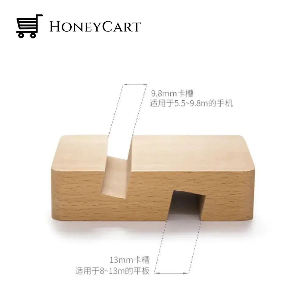 Onevan Universal Wooden Phone Holder Mobile Stands